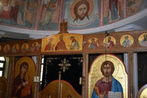 Чин прощения в Топловском монастыре