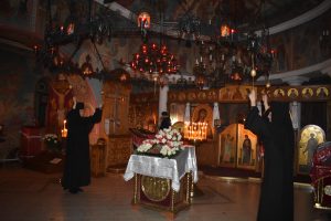 Ночная служба в праздник Архистратига Михаила