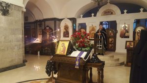 Литургия Преждеосвященных Даров во время Великого поста будет служиться по средам вечером в 19.00
